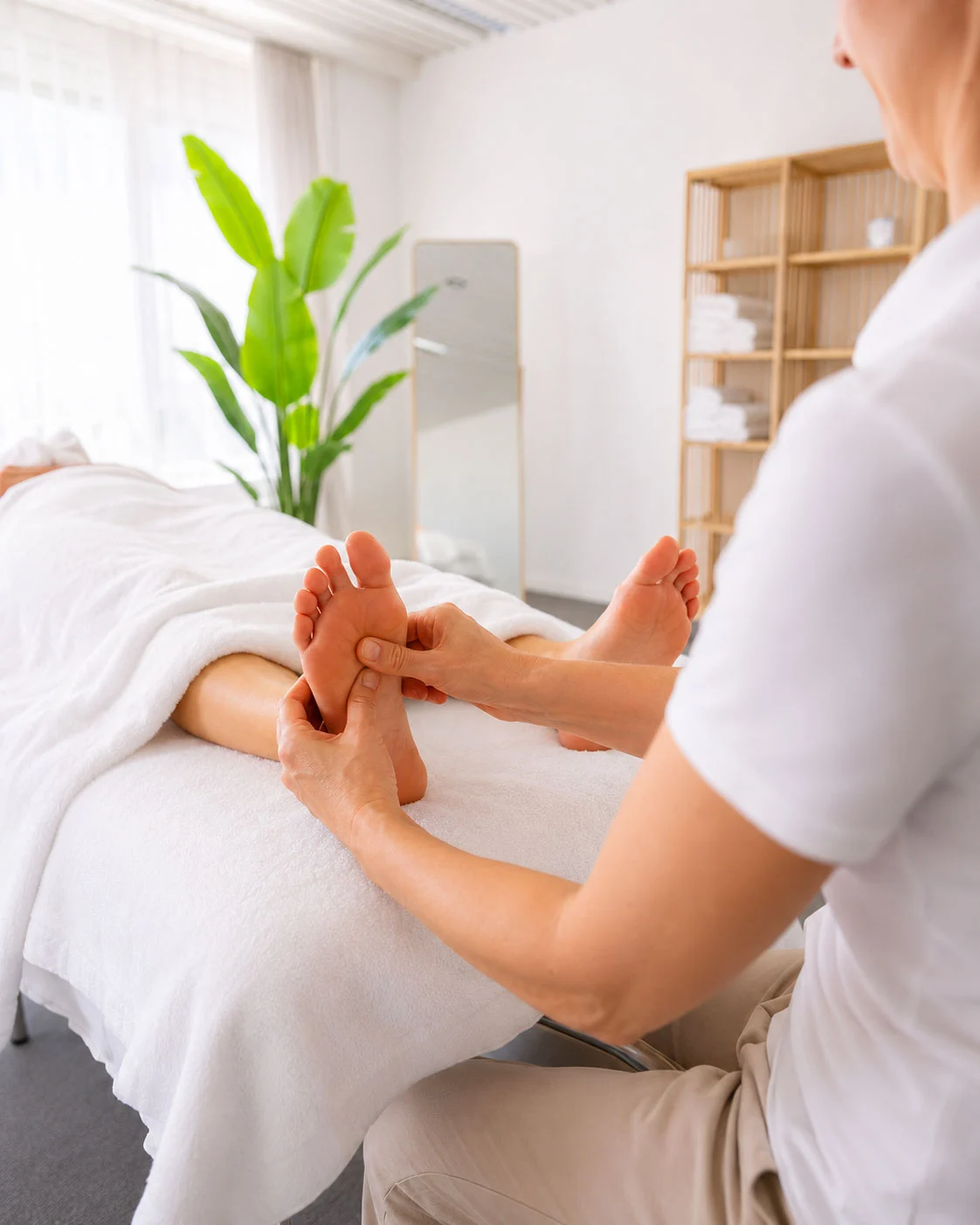 Fussreflexzonenmassage im Massage Zentrum für Seuzach